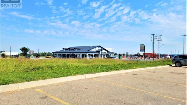 1.23 Acres in the BUSINESS/COMMERCIAL close to INNISFAIL on QEII overpass