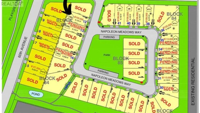 Beautiful lot 60 Napoleon Meadows Way Innisfail, Alberta