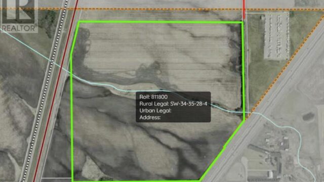 Prime QE2 frontage along east boundary & frontage along the west boundary